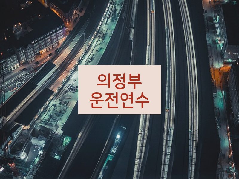 의정부운전연수 후기
