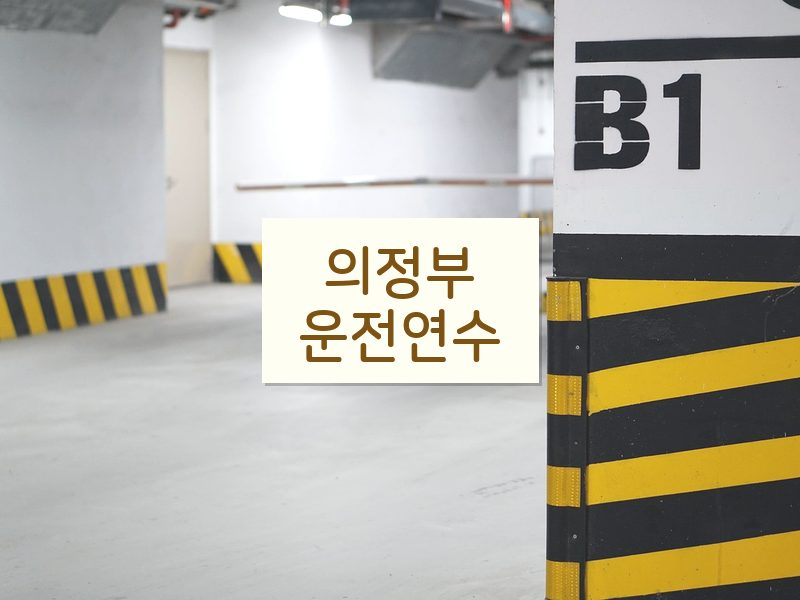 의정부운전연수 후기