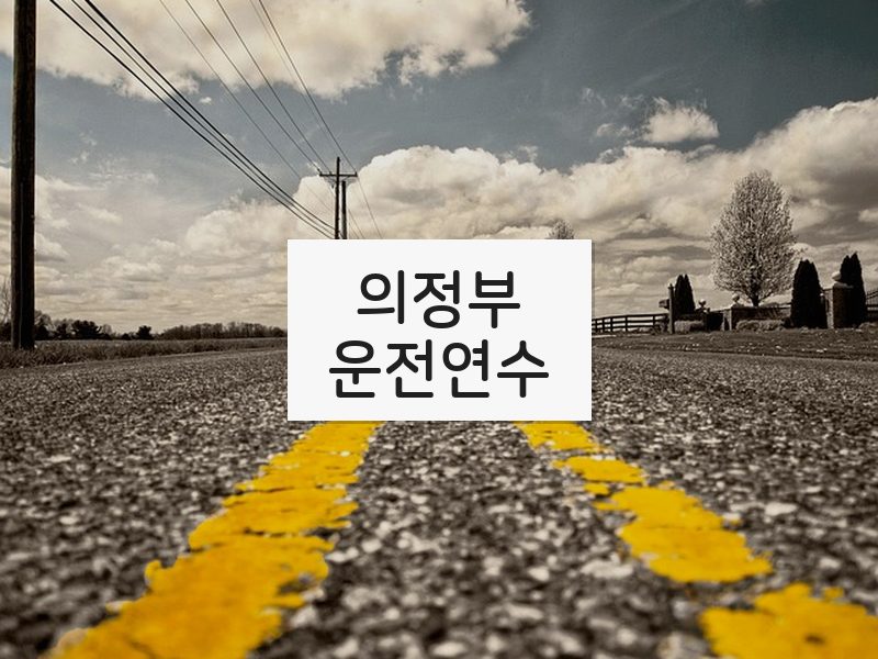 의정부운전연수 후기