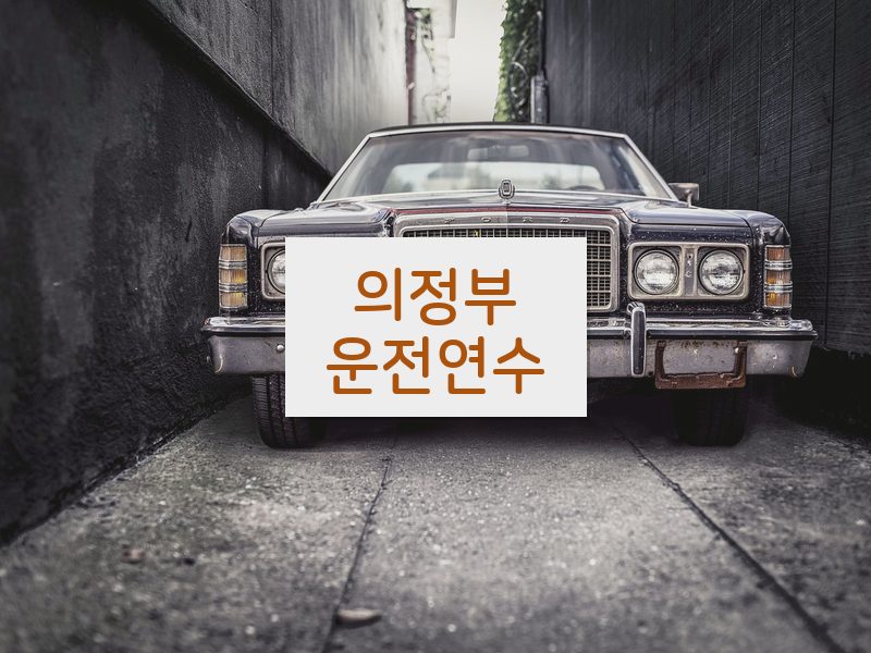 의정부운전연수 후기