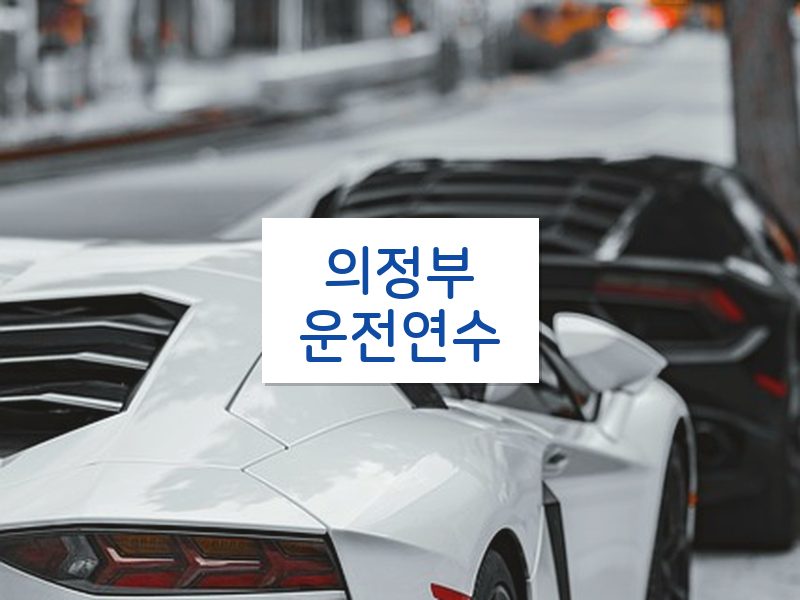의정부운전연수 후기
