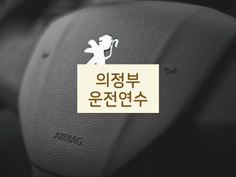 의정부운전연수 후기