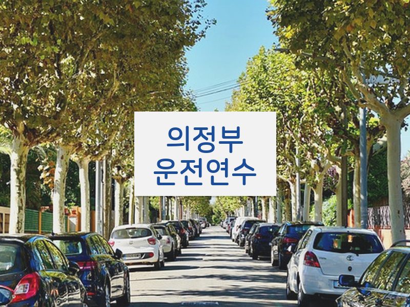 의정부운전연수 후기