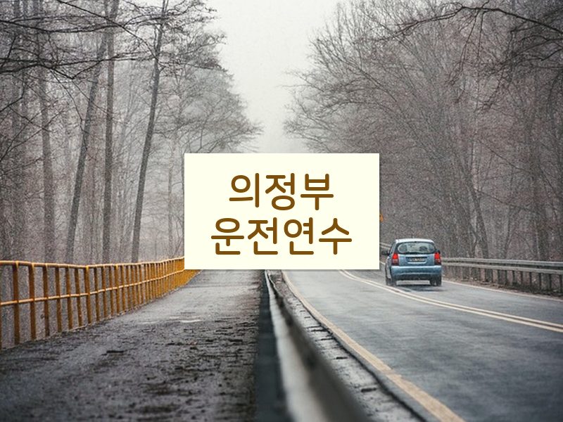 의정부운전연수 후기
