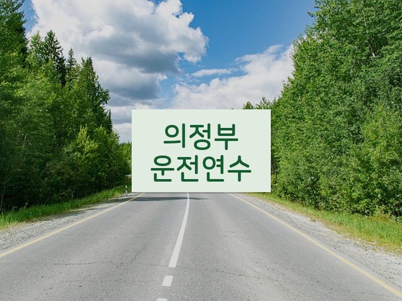 의정부운전연수 후기