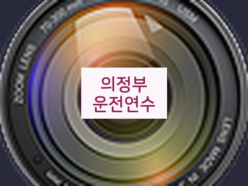 의정부운전연수 후기