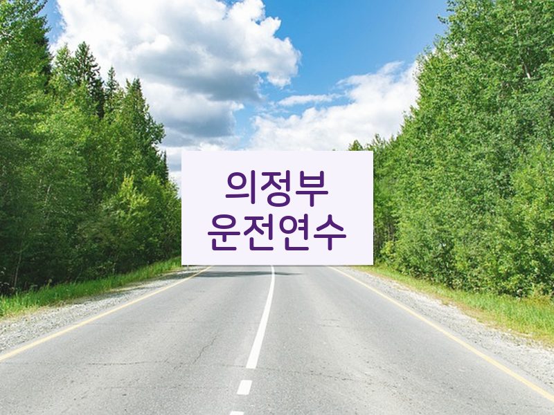 의정부운전연수 후기