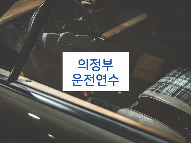 의정부운전연수 후기