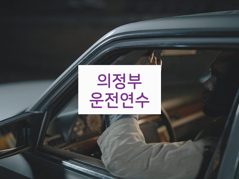 의정부운전연수 후기