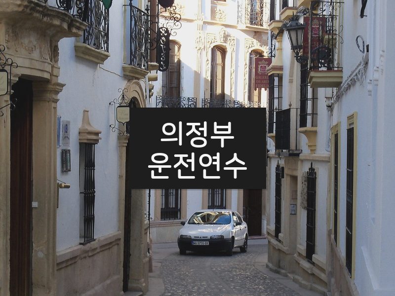 의정부운전연수 후기