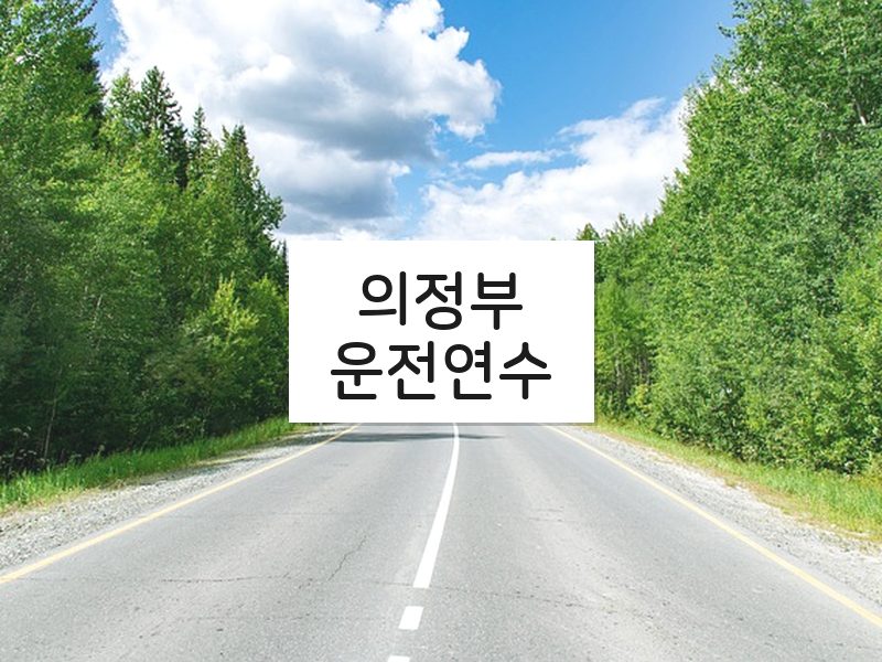 의정부운전연수 후기