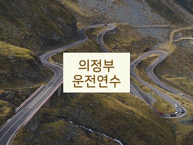 의정부운전연수 후기