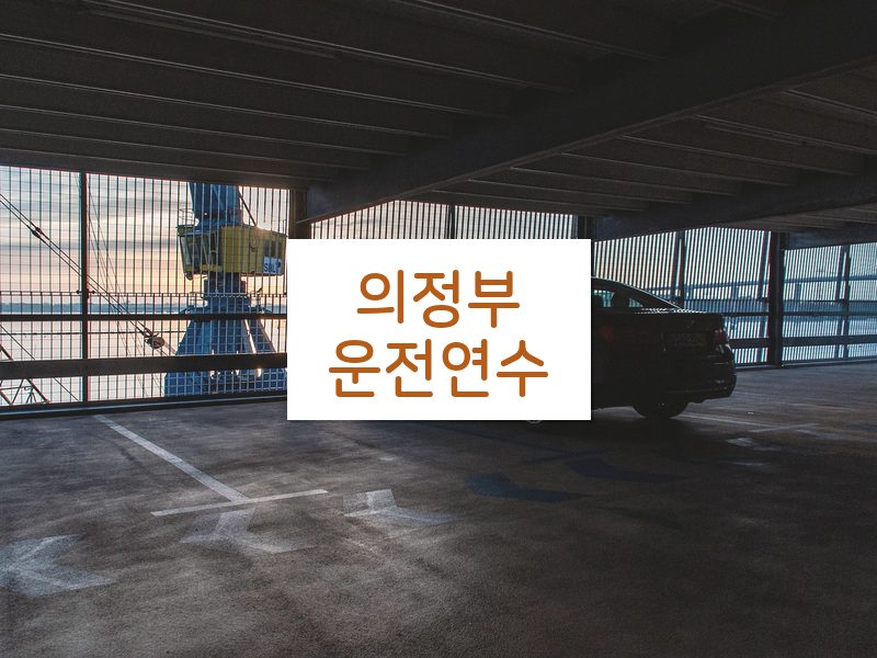 의정부운전연수 후기