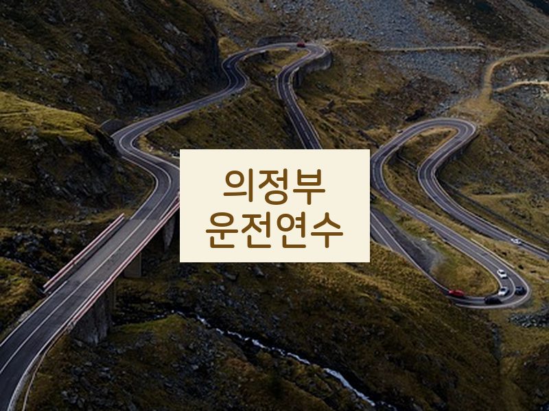의정부운전연수 후기