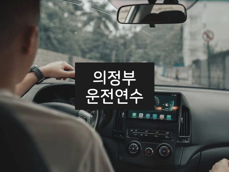 의정부운전연수 후기