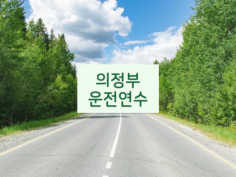 의정부운전연수 후기