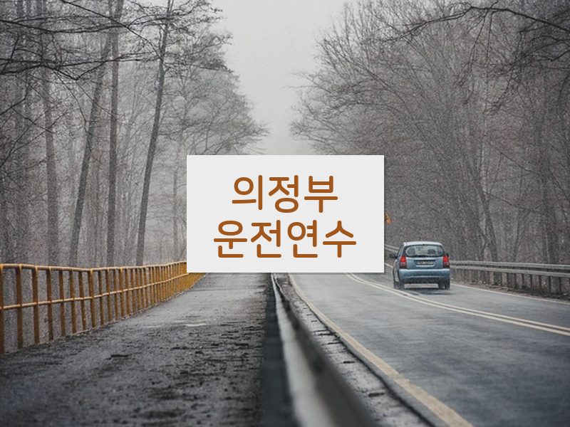 의정부운전연수 후기