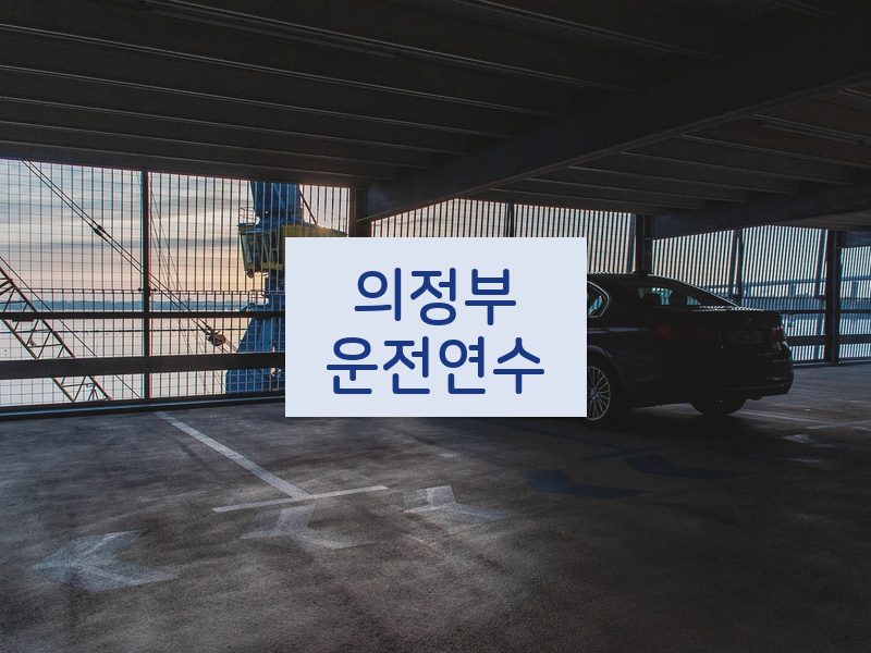 의정부운전연수 후기