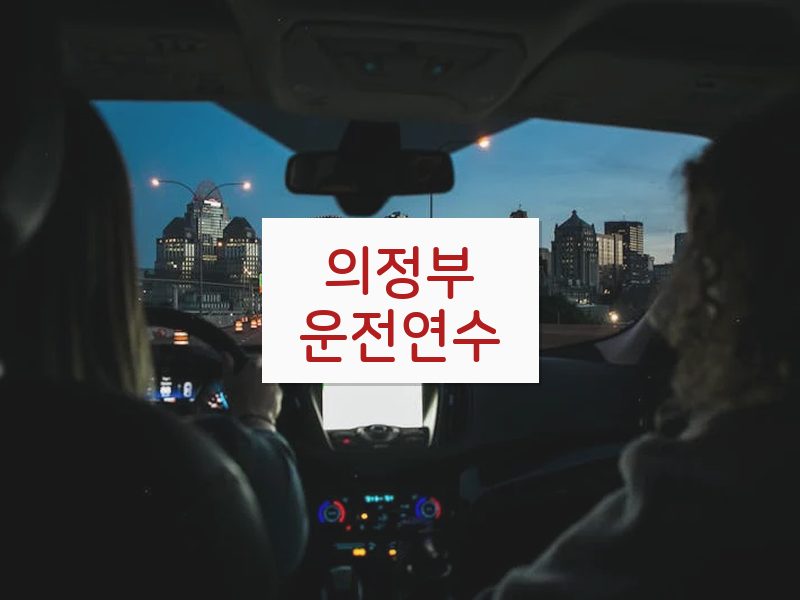 의정부운전연수 후기