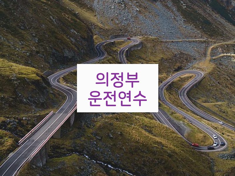 의정부운전연수 후기