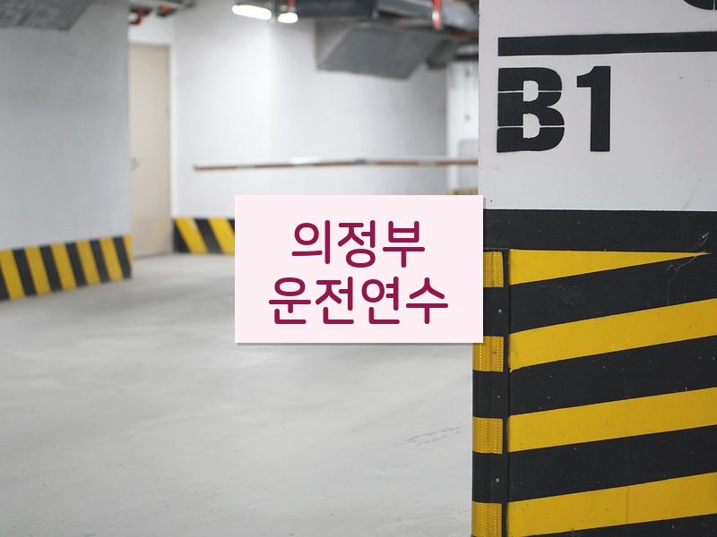 의정부운전연수 후기
