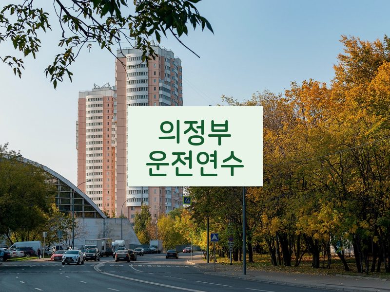 의정부운전연수 후기