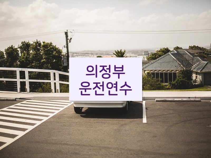 의정부운전연수 후기