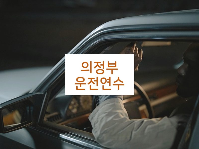 의정부운전연수 후기