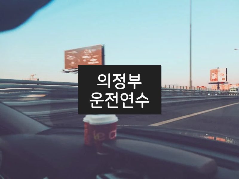 의정부운전연수 후기