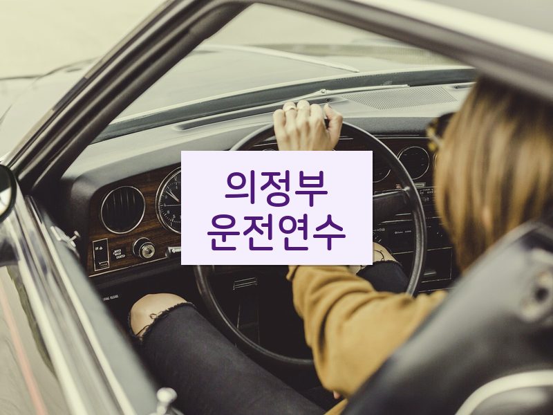 의정부운전연수 후기