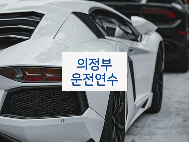 의정부운전연수 후기