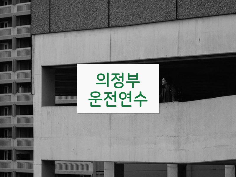의정부운전연수 후기