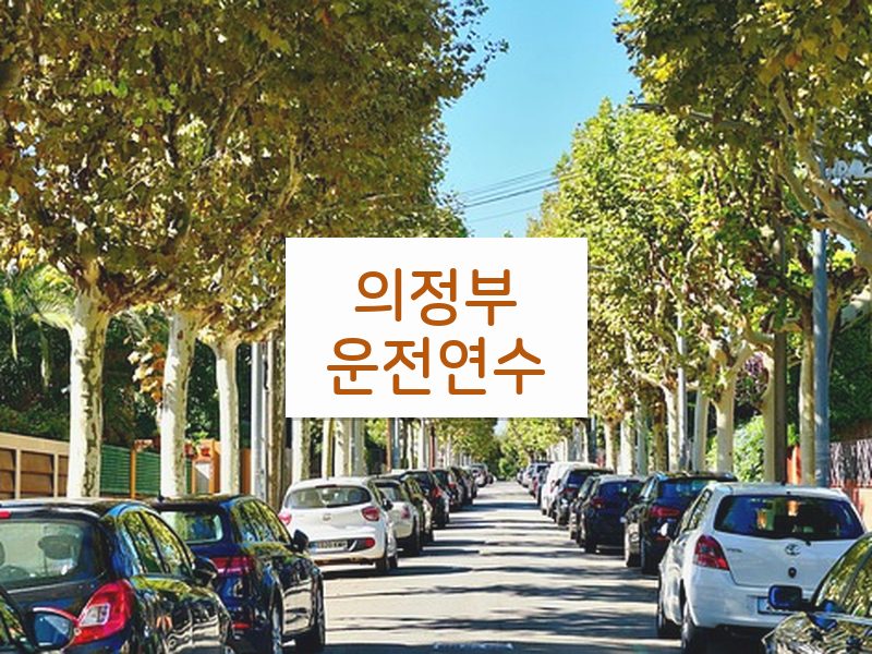 의정부운전연수 후기