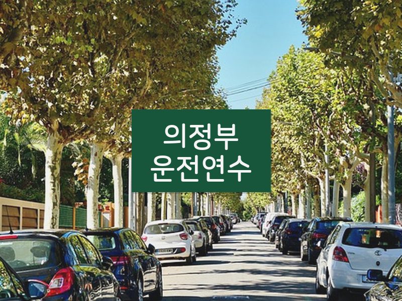 의정부운전연수 후기