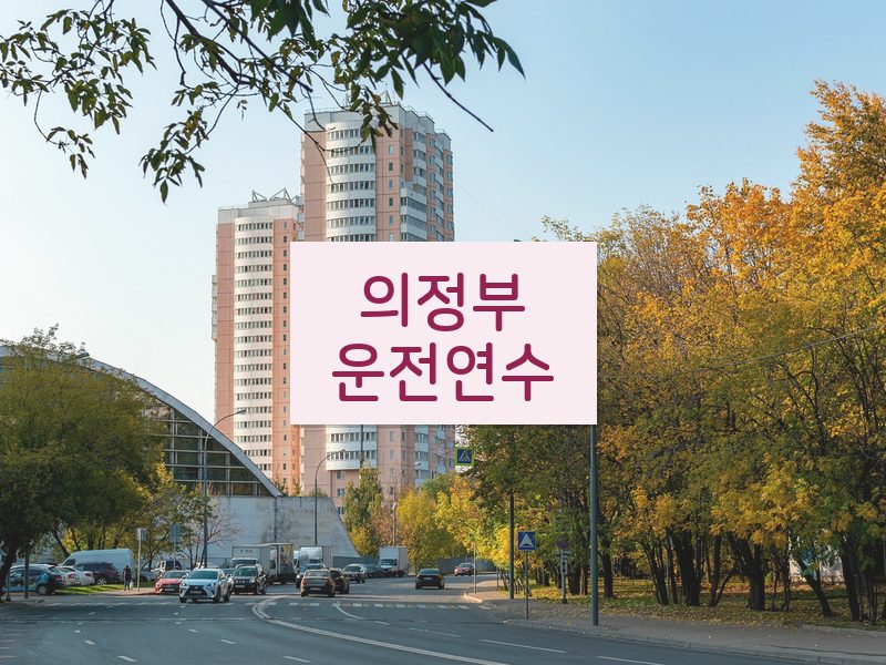 의정부운전연수 후기