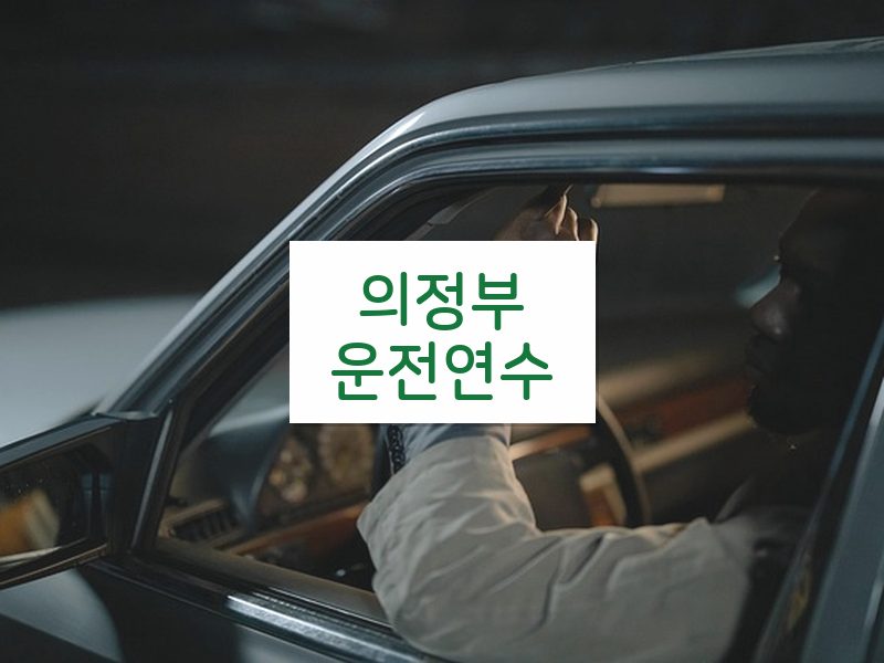 의정부운전연수 후기