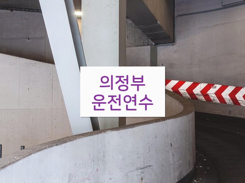 의정부운전연수 후기