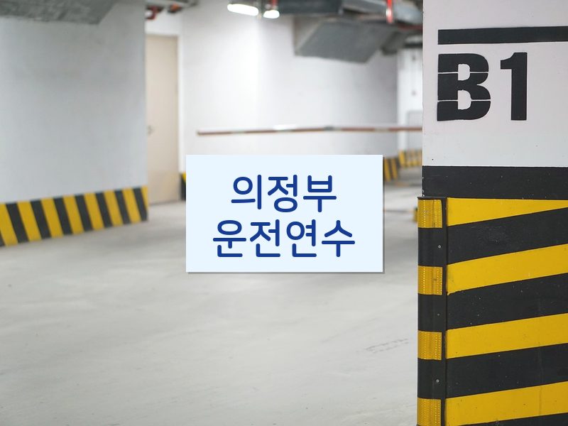 의정부운전연수 후기