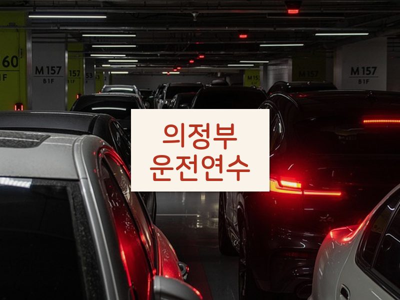 의정부운전연수 후기
