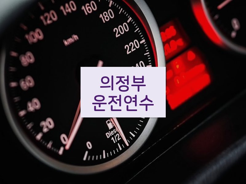 의정부운전연수 후기