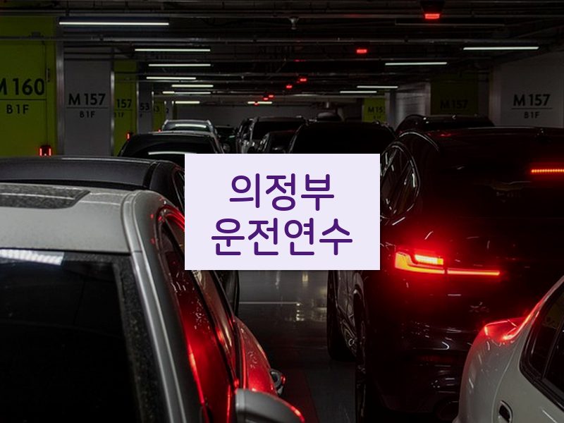 의정부운전연수 후기