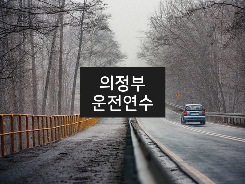 의정부운전연수 후기