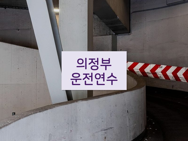 의정부운전연수 후기