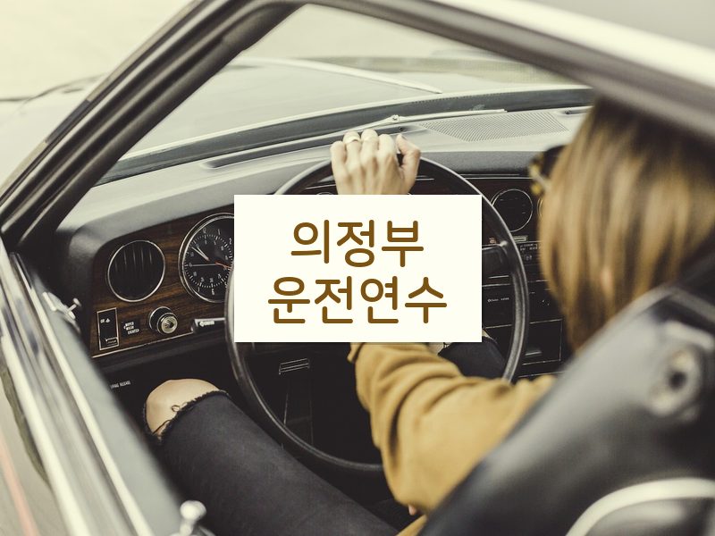 의정부운전연수 후기