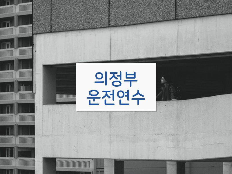 의정부운전연수 후기