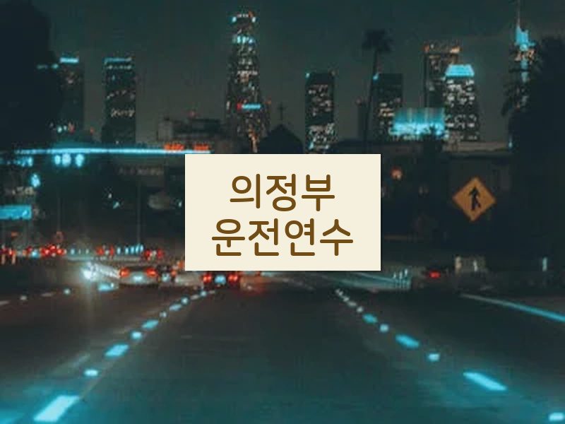 의정부운전연수 후기