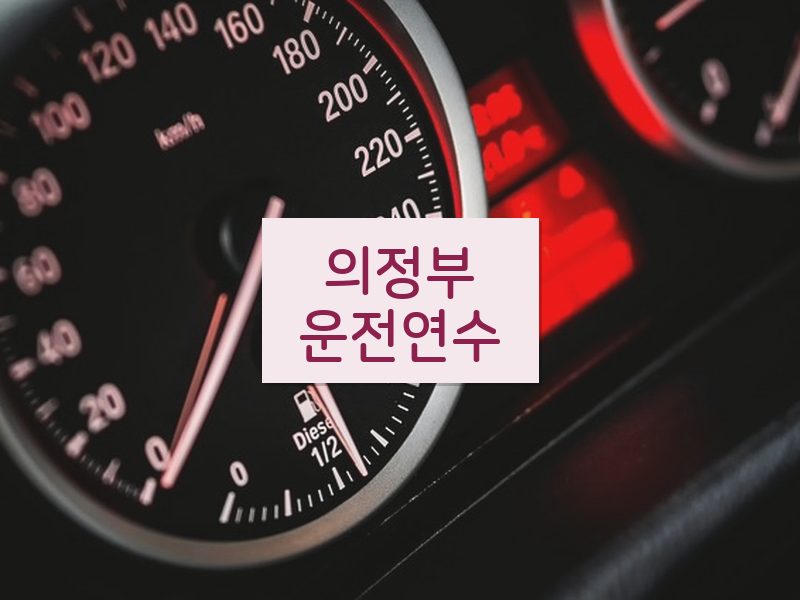 의정부운전연수 후기