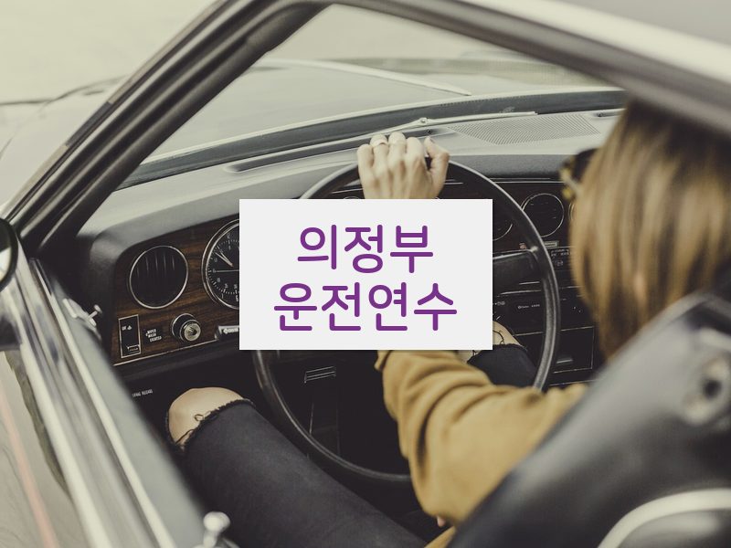 의정부운전연수 후기