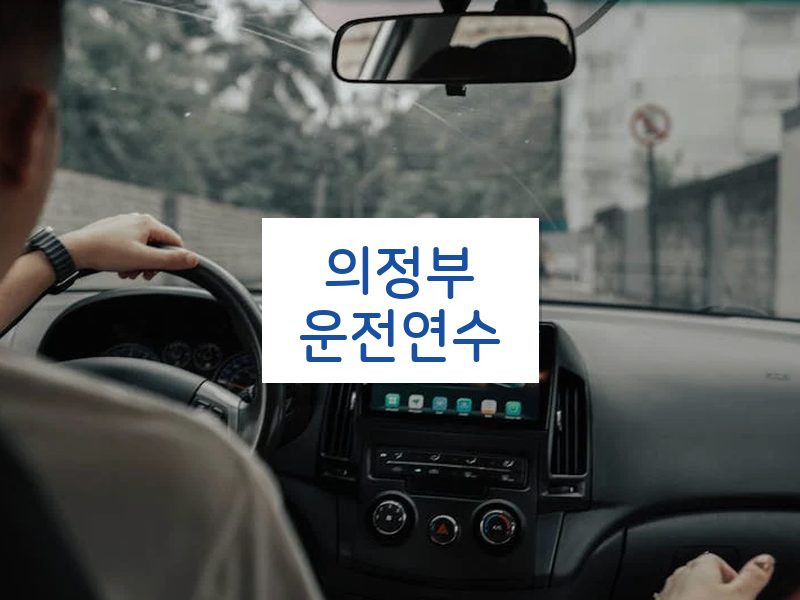 의정부운전연수 후기