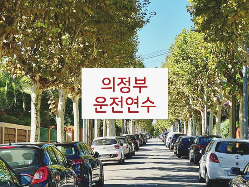 의정부운전연수 후기